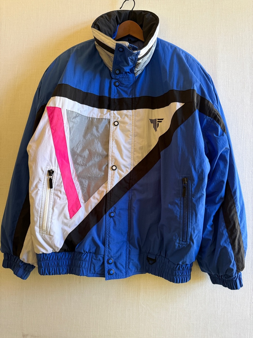 Vintage 80s 90s Tyrolia by Head Colorblock Ski Jacket Mens L Retro Puffy Winter